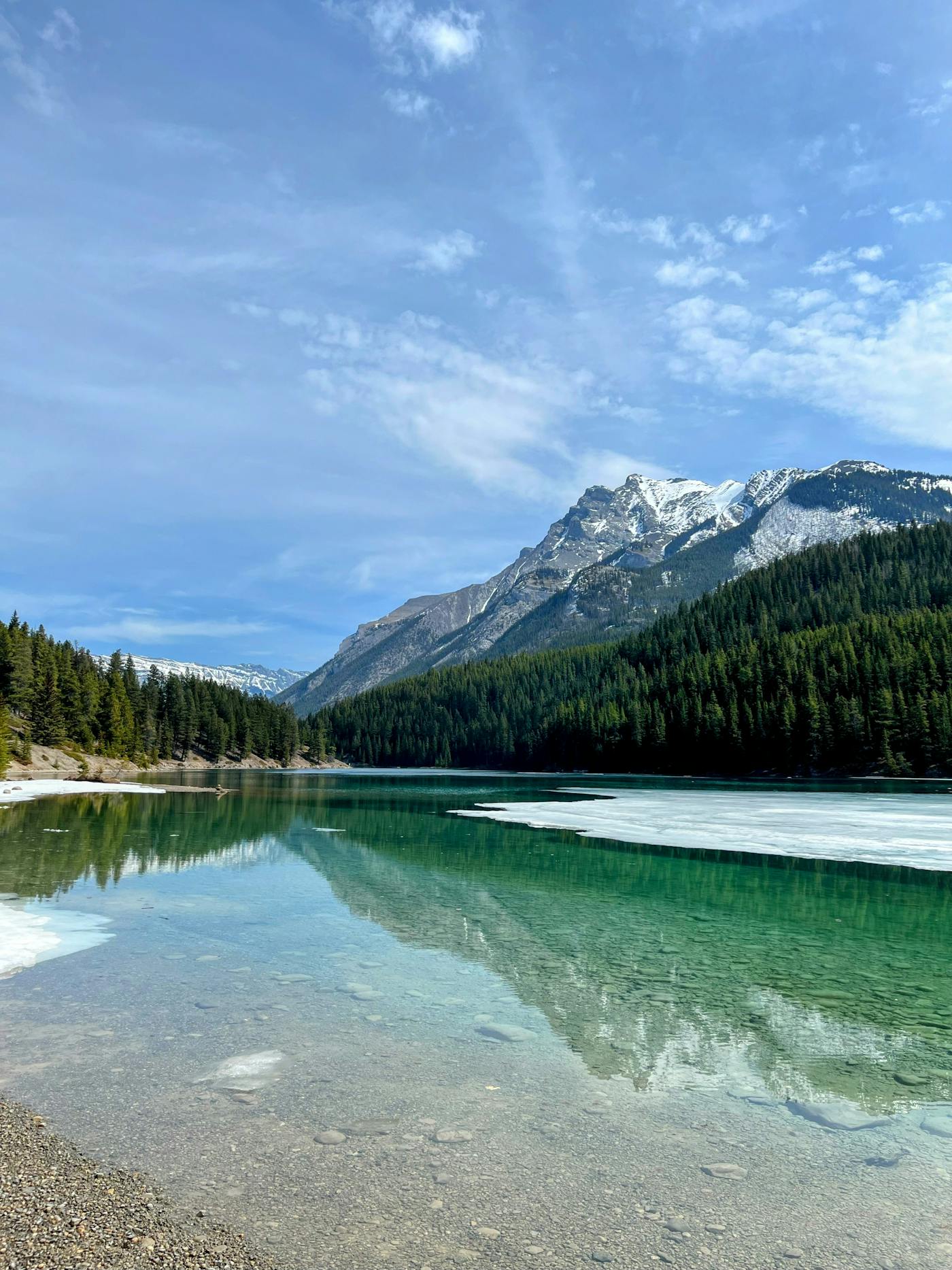 Mountain lake and forest landscape used for long-horizon stewardship
